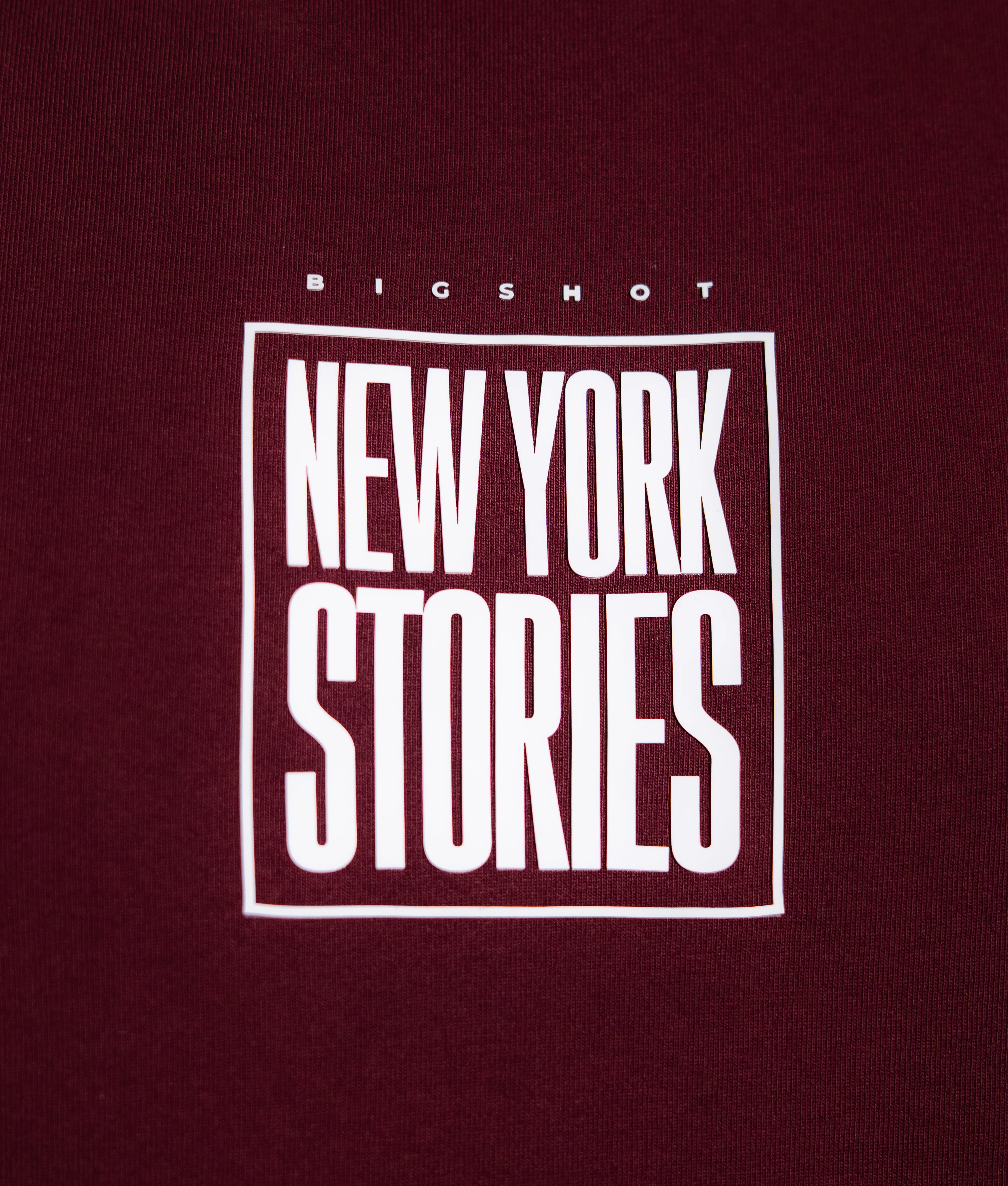 Big Size Drop Shoulder - Maroon New York Stories - Image 3