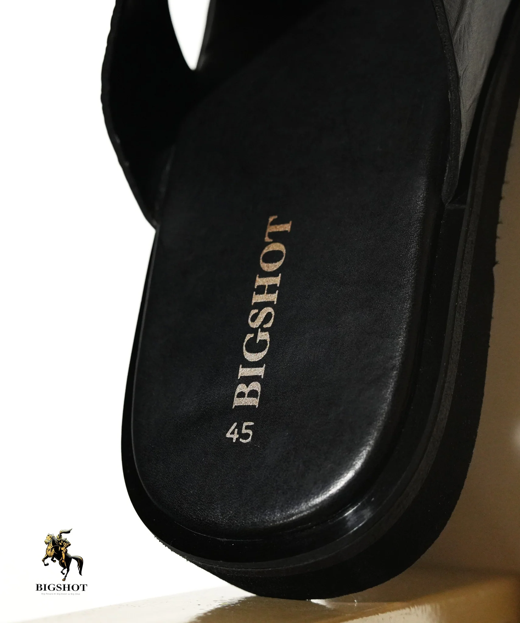 Leather Slide - D1 - Brown - Image 3