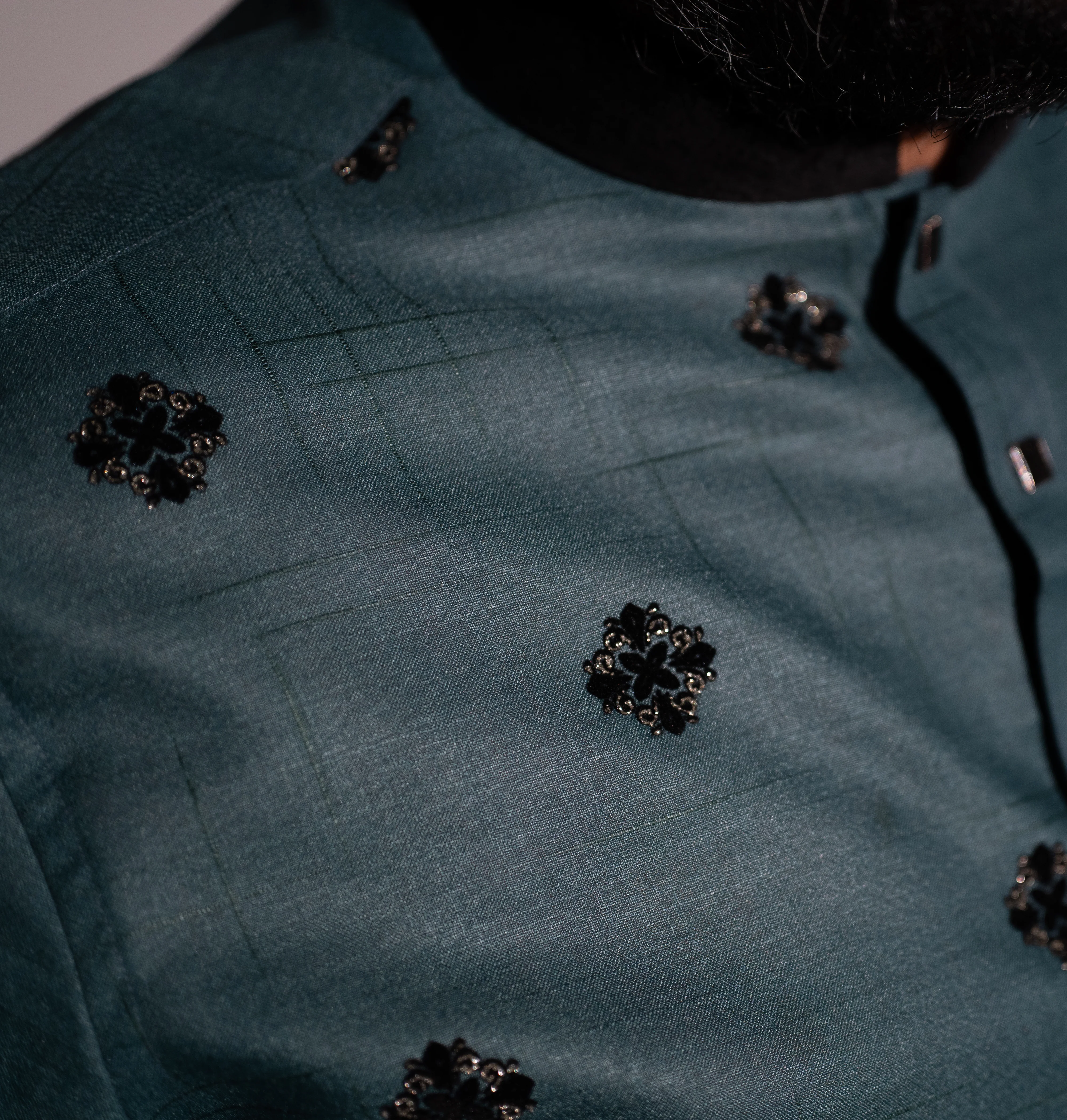 Ocean Velvet Luxury Panjabi - Epic Edition (Pre Order) - Image 3