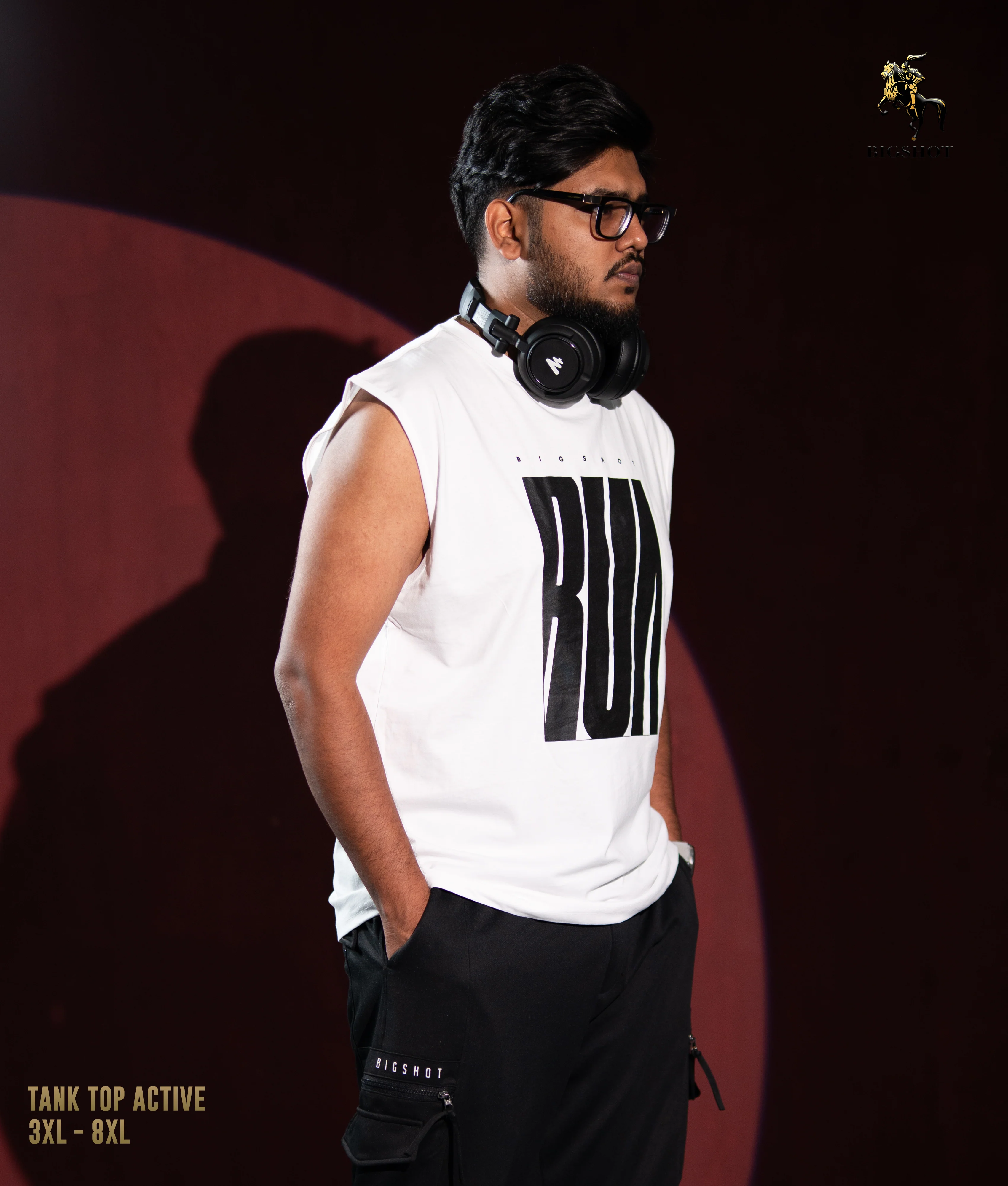 Tank Top BIGSHOT Active - D1 - White - Image 3